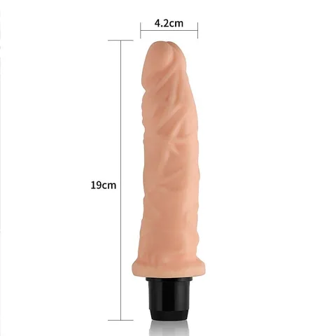 Реалістичний вібратор - Xtreme Feel Vibrator Flesh 7.5
