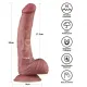 Реалистичный вибратор — Vibrating Dual Density Power Cock 9''