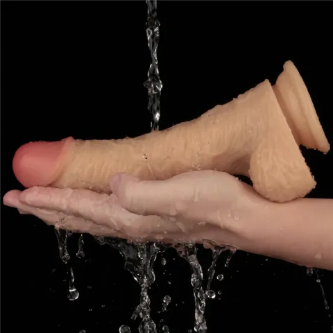 Реалистичный вибратор — Vibrating Power Basics Cock 8,5