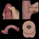 Реалістичний вібратор - Vibrating Sliding Skin Pro II Dual Layer Silicone Dong 10