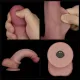 Реалістичний вібратор - Vibrating Sliding Skin Pro II Dual Layer Silicone Dong 8