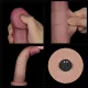 Реалістичний вібратор - Vibrating Sliding Skin Pro II Dual Layer Silicone Dong 9