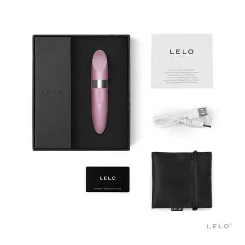 Роскошный вибратор LELO Mia 2 Petal Pink, 6 режимов, мощные вибрации, водонепроницаемый