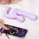 Смарт-пульсатор Magic Motion Magic Duet Purple, двойной, 10 режимов пульсации, 10 режимов вибрации