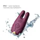 Смарт-вибратор для груди Zalo — Nave Velvet Purple, пульт ДУ, управление через приложение