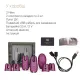 Смарт-вибратор для груди Zalo — Nave Velvet Purple, пульт ДУ, управление через приложение
