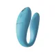 Смарт-вибратор для пар We-Vibe Sync GO Turquoise, чехол для путешествий