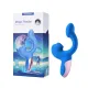 Смарт-вибратор Magic Motion Ponder Blue, двойная стимуляция, виброяйцо + язычок для клитора
