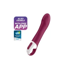 Смарт-вібратор точки G Satisfyer Big Heat з функцією підігріву