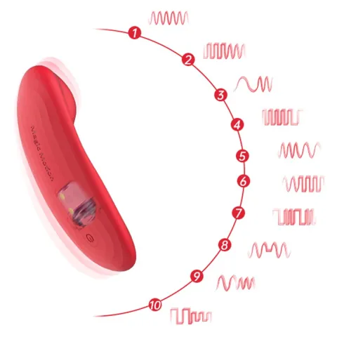Смарт-вибратор в трусиках Magic Motion Nyx Red