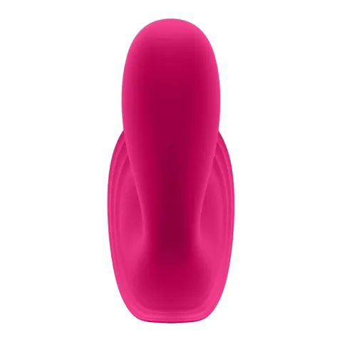 Смарт-вібратор у трусики Satisfyer Top Secret Pink вагінально-кліторальний, 2 мотори