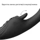 Смарт-вібратор Zalo Ares Obsidian Black, підігрів, 3 мотори, язичок для клітора, стимуляція точки G