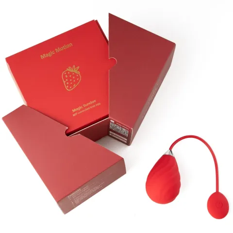 Смарт-вибратор Magic Motion Sundae Red