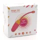 Смарт-вибратор Magic Motion Vini Orange, управление со смартфона