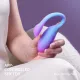 Смарт-вибратор Magic Motion Flamingo Max Blue 2 в 1: вибратор и тренажер Кегеля, 10 режимов