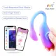 Смарт-вибратор Magic Motion Flamingo Max Blue 2 в 1: вибратор и тренажер Кегеля, 10 режимов