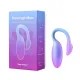 Смарт-вибратор Magic Motion Flamingo Max Blue 2 в 1: вибратор и тренажер Кегеля, 10 режимов