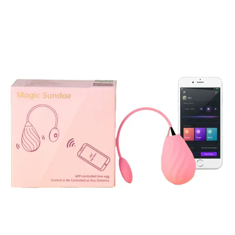 Смарт-вибратор Magic Motion Sundae Pink