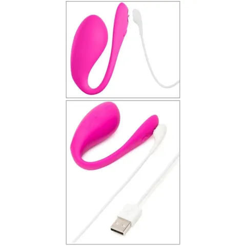 Смарт-вибратор We-Vibe Jive 2 Electric Pink, пульт ДУ, до 4 часов работы