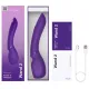Смарт-вібромасажер We-Vibe Wand 2 Purple, дуже потужний, функція Smart Silence