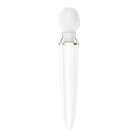 Смарт-вібромасажер зі змінною головкою Satisfyer Double Wand-er