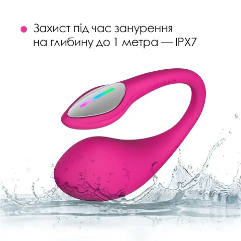 Смарт-вибратор Lovense Lush 4, очень мощный, быстрая зарядка, светодиодная подсветка