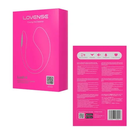 Смарт-вибратор Lovense Lush 4, очень мощный, быстрая зарядка, светодиодная подсветка