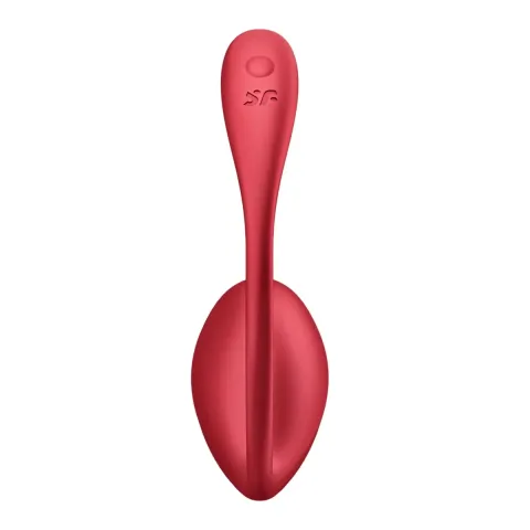 Віброяйце - Satisfyer Shiny Petal, червоне