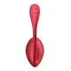Віброяйце - Satisfyer Shiny Petal, червоне