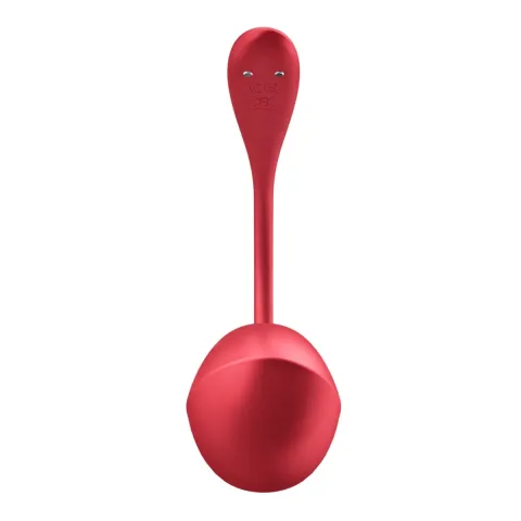 Віброяйце - Satisfyer Shiny Petal, червоне