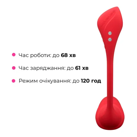 Смарт-віброяйце з пульсацією Lovense Vulse (Thrusting Egg Vibrator), імітація фрикцій