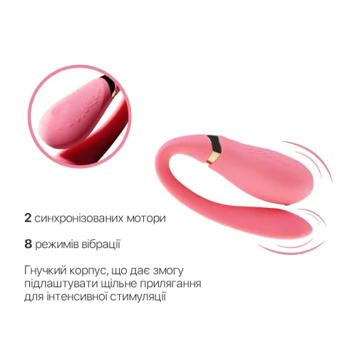 Смарт-вибратор для пар Zalo — Fanfan Rouge Pink