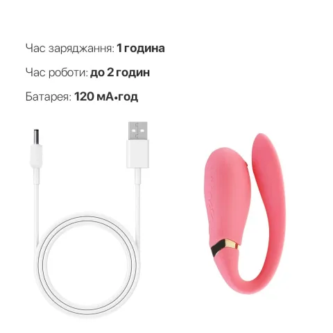Смарт-вибратор для пар Zalo — Fanfan Rouge Pink