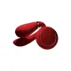 Смарт-вибратор для пар Zalo Fanfan set Bright Red, пульт ДУ