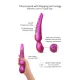 Стимулятор для клитора Love To Love Pleaser Iridescent Berry, эффект постукивания, 5 режимов