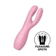 Клиторальный вибратор — Satisfyer Threesome 3, розовый