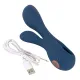 Вібратор - Julie Lovetoys Mini Rabbit Vibrator, синій