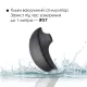 Вакуумный клиторальный смарт-стимулятор Svakom Pulse Galaxie Midnight Black, проектор звёздного неба