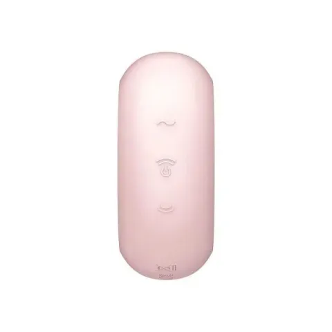 Вакуумний стимулятор із вібрацією Satisfyer Pro To Go 3 Rose