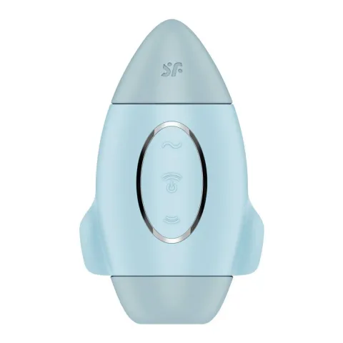 Вакуумный стимулятор — Satisfyer Mission Control Blue
