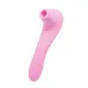 Вакуумный стимулятор с вибрацией Wooomy Smoooch Pink Clitoral Suction & Vibration, 10 × 2 режима