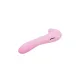 Вакуумный стимулятор с вибрацией Wooomy Smoooch Pink Clitoral Suction & Vibration, 10 × 2 режима