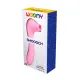 Вакуумный стимулятор с вибрацией Wooomy Smoooch Pink Clitoral Suction & Vibration, 10 × 2 режима