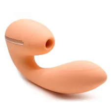 KISTOY Tina Mini Orange вакуумный вибратор, вагинально-клиторальный