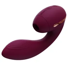 KISTOY Tina Mini Violet вакуумный вибратор, вагинально-клиторальный
