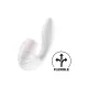 Вакуумный вибратор Satisfyer Supernova White, 2 положения стержня