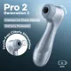 Вакуумний кліторальний стимулятор Satisfyer Pro 2 Generation 2 Battery Series Light Blue
