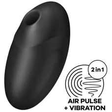 Вакуумний стимулятор з вібрацією Satisfyer Vulva Lover 3 Black