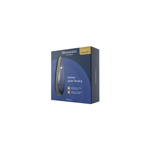 Вакуумний кліторальний стимулятор Womanizer Premium 2 - Blueberry, функції Autopilot та Smart Silence