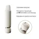 Вакуумний кліторальний стимулятор Zalo Lia Floral White, 3 насадки, 3 режими, різна інтенсивність
